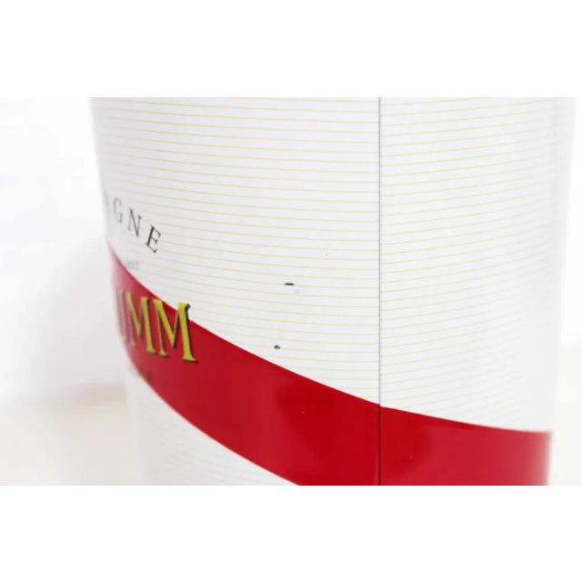 Champagne Bucket from GH MUMM, 1990s For Sale - Image 10 of 12