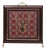 Stag Head's Plaid Tapestry Firescreen For Sale