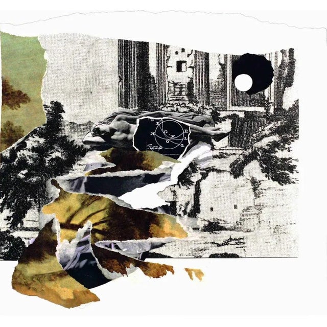 Untitled is an original contemporary artwork realized by Giulio Paolini in 2018 Collage on paper. Giulio Paolini (Genova,...