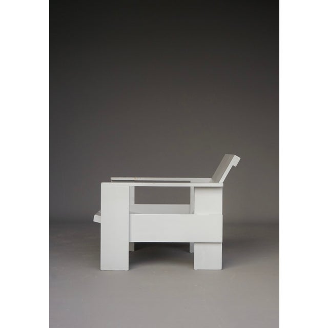 Plywood Crate Chair attributed to Gerrit Rietveld, 1970s For Sale - Image 6 of 10