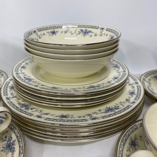 Minton Bellemeade Bone China Tea Set of 28 Chairish