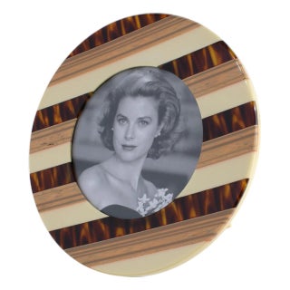 Laminated Multi-Layers Lucite Picture Frame, circa 1970 For Sale