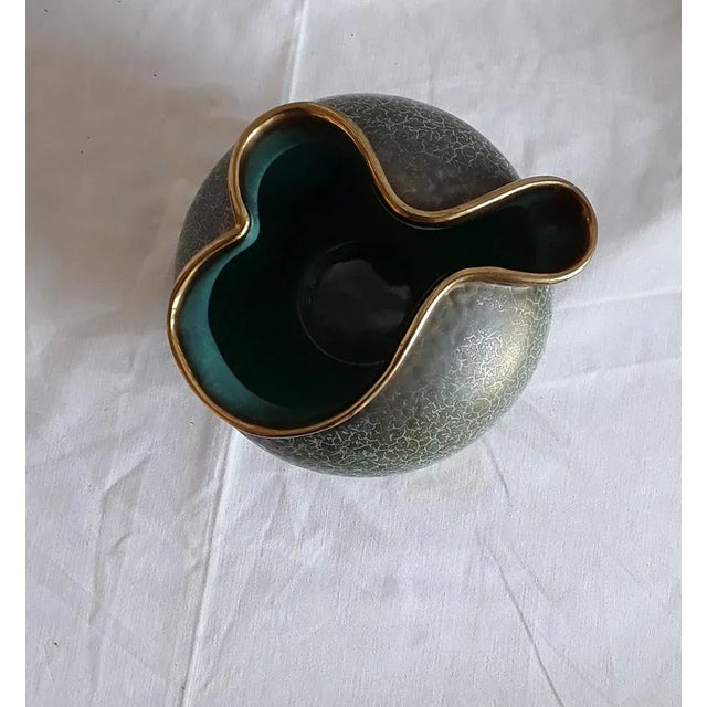 Mid-Century German Ceramic Vase, 1950s For Sale - Image 4 of 6