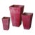 Fluted Ceramic Planters (Set of 3) For Sale