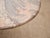 Stone Mid 20th Century Post Modern Pink and Beige Granite Stone Dining Table For Sale - Image 7 of 10