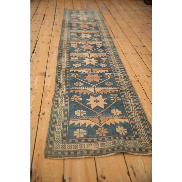 Vintage Distressed Anatolian Rug Runner - 1'10" x 9'1" For Sale - Image 9 of 10
