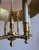 Metal Chandelier in Brass and Lacquered Metal, 1970s For Sale - Image 7 of 9