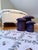 Contemporary A Trio of Purple Custom Mushroom Footstools For Sale - Image 3 of 17