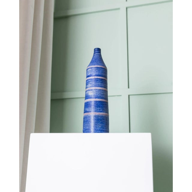 Deutsche Studio Ceramic Vase by Monika Maetzel for MCM, 1960s For Sale - Image 9 of 11