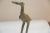 Vintage African Large Oxidized Bronze Stork Eating Fish For Sale In New York - Image 6 of 7