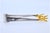 Silver Ice Tongs in the Shape of Golden Claws For Sale - Image 10 of 11