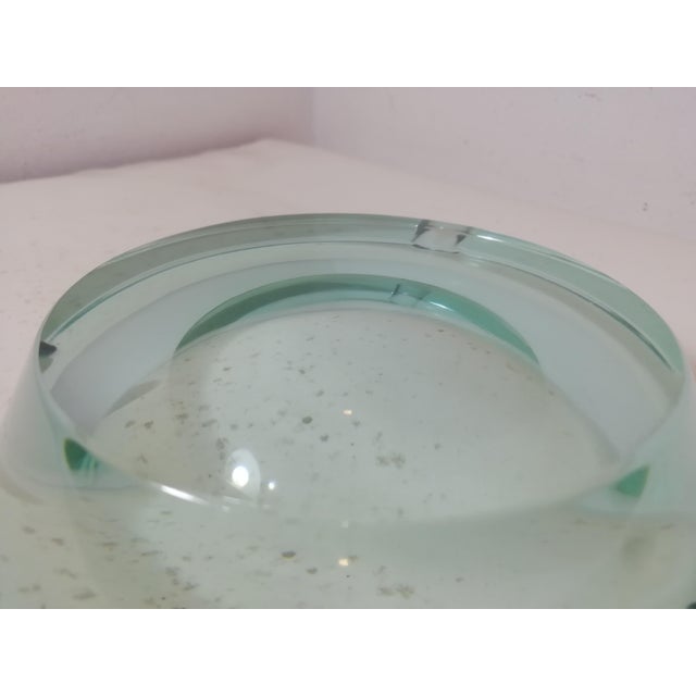 Fontana Arte Glass Ashtray by Pietro Chiesa for Fontana Arte, Italy, 1950s For Sale - Image 4 of 6