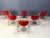 Textile Vintage DSC 106 Side Chairs by Giancarlo Piretti for Castelli, 1970s, Set of 6 For Sale - Image 7 of 11