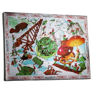 Christmas Greetings Special Edition Advent Calendar from Swatch For Sale
