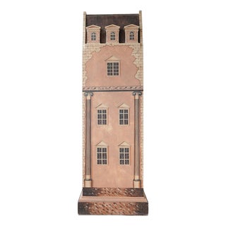 20th Century Maitland-Smith Dollhouse Georgian Townhouse Cabinet/Bar For Sale