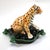 1990s Lynn Chase Porcelain Leopard Figurine For Sale - Image 4 of 9