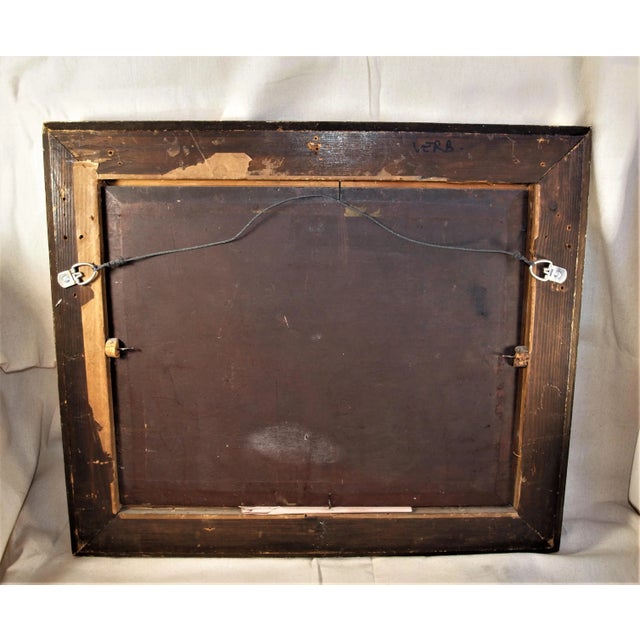 Paint Early 19th Century Pastoral Landscape Oil Painting by Eugene Verboeckhoven and Louis Verwee, Framed For Sale - Image 7 of 8