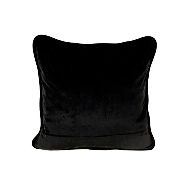 Animal Print Hair on Hide Pillow Cover With Piping For Sale - Image 9 of 12