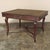 French Country Antique Country French Louis XVI Oak Writing Desk ~ Game Table For Sale - Image 3 of 16