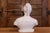 Italian Bust of a Woman Wearing a Creased Dress with Fibula, 20th Century For Sale - Image 4 of 10
