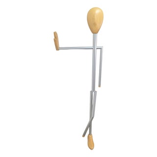 Vintage Wall-Mounted Coat Hanger, 1980s For Sale
