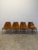 Gordon Guillaumier Leather Sling Lyo Dining Chairs for Frag, Italy - Set of Four For Sale In Miami - Image 6 of 17