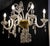 Crystal Scones or Wall Lights, Italy, 1940s, Set of 2 For Sale - Image 4 of 13