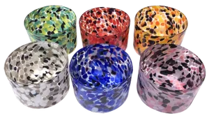 Multicolored Murano Glass Glasses from YourMurano, Set of 6