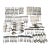 1847 Rogers Bros. “Vintage” Silverplate Flatware Master Set Pattern Introduced 1904 - 148 Pieces For Sale