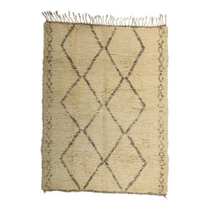 Vintage Moroccan Beni Ourain Rug - 05'07 X 07'05