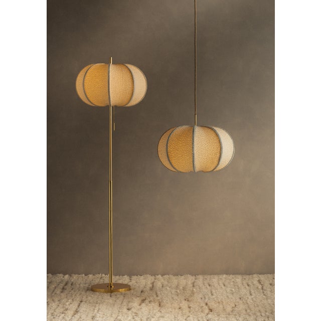 Mitzi Alexandra 20 in. 1 Light Floor Lamp in Aged Brass Finish For Sale - Image 12 of 15