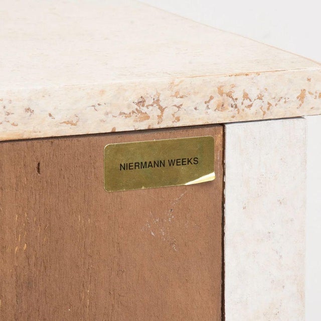 Neoclassical Ivory & Sand Painted Chest of Drawers, Niermann Weeks For Sale In New York - Image 6 of 6