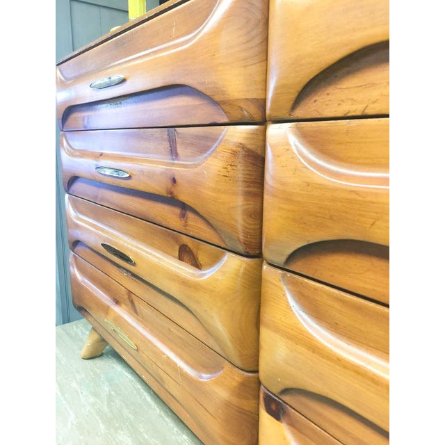 Vintage MidCentury Modern Pine Dresser Chairish