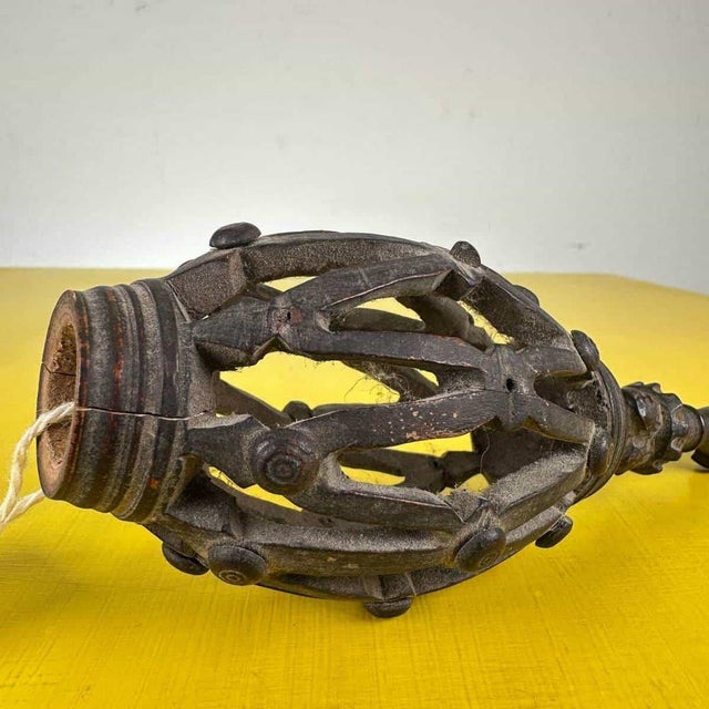 Antique Carved Wooden Pinnacle For Sale - Image 9 of 12