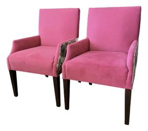 Pair Ethan Allen Clinton Arm Chairs