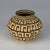 Vintage Native South American Wounaan and Embera Woven Reed Basket 20thC Measures- 5"H x 6"W x 6"D