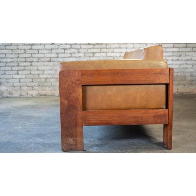 Vintage Tobia Scarpa for Knoll 'Bastiano' Style Sofa For Sale - Image 12 of 18