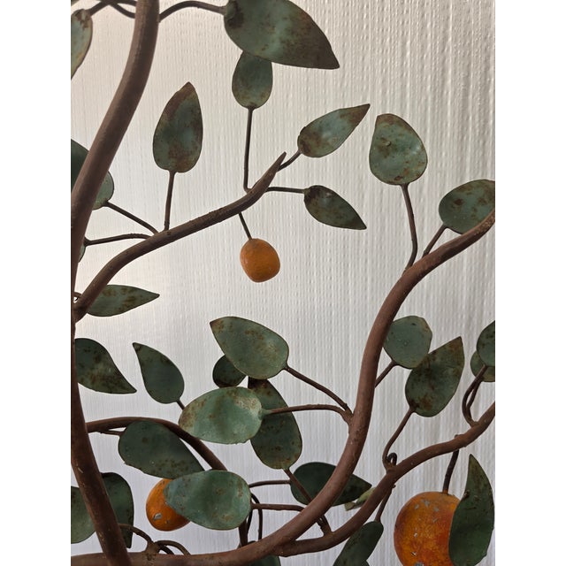 Vintage Mid Century Italian Tole Citrus Tree For Sale - Image 14 of 15