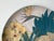 Mid-Century Modern Diana Larens " Tropicals " Hand Painted Art Pottery Plate For Sale - Image 3 of 12