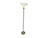 Italian Green Murano Glass Floor Lamp with Large Frosted Shade, 1980s For Sale - Image 13 of 13