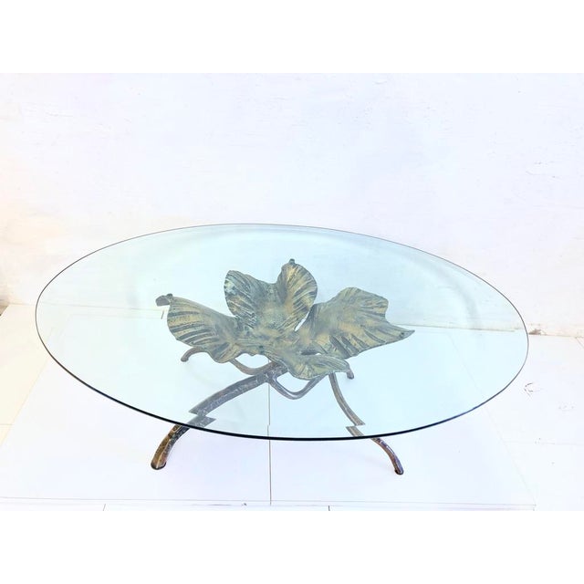 Mid-Century Modern Hollywood Regency Coffee Table by Salvino Mardura, Italy, 1970s-1980s For Sale - Image 3 of 12