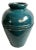 Vintage Turquoise Blue Java Vase For Sale