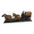 19thc Folky Covered Wagon With Four Horses For Sale