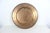 Boho Chic Vintage 15” Pierced Chased Copper Tray Wall Plate For Sale - Image 3 of 8