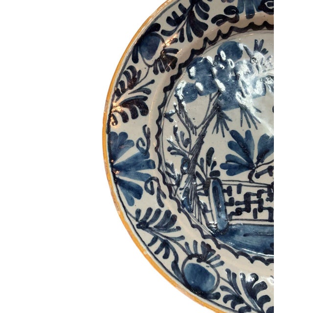 18th Century 18th Century Delft Plate For Sale - Image 5 of 9