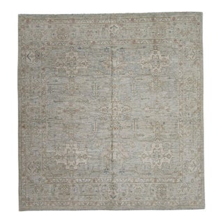 Oushak Square Rug 7'10" x 8'3" For Sale