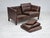 Danish 2-Seater Sofa in Brown Leather, 1970s For Sale - Image 10 of 18