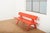Ash Wood Bench in Stained and Lacquered Red for the Frankfurt Book Fair by Moritz Schmid for Röthlisberger, 2014 For Sale - Image 10 of 12
