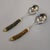 Vintage Stainless Steel and Horn Cutlery Serving Spoons, Wingen 1960s Item e8197 2-piece hunting serving set (2 spoons)...