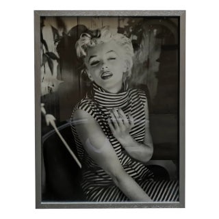 Poster of Marilyn Monroe by Emilio Modric, Italy, 1980s For Sale
